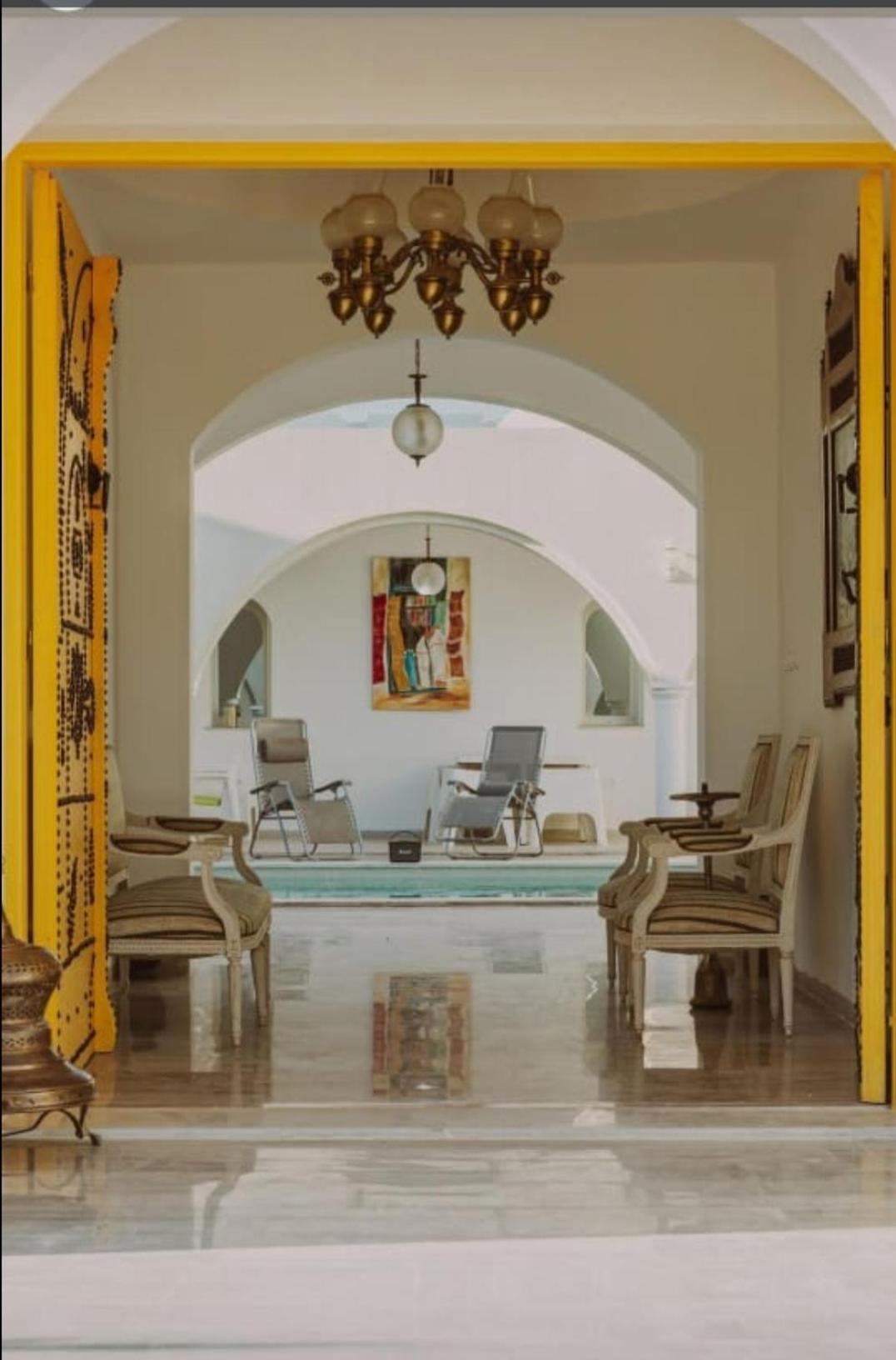Musk De Djerba Suite Aziz Avec Piscine Temlale Εξωτερικό φωτογραφία