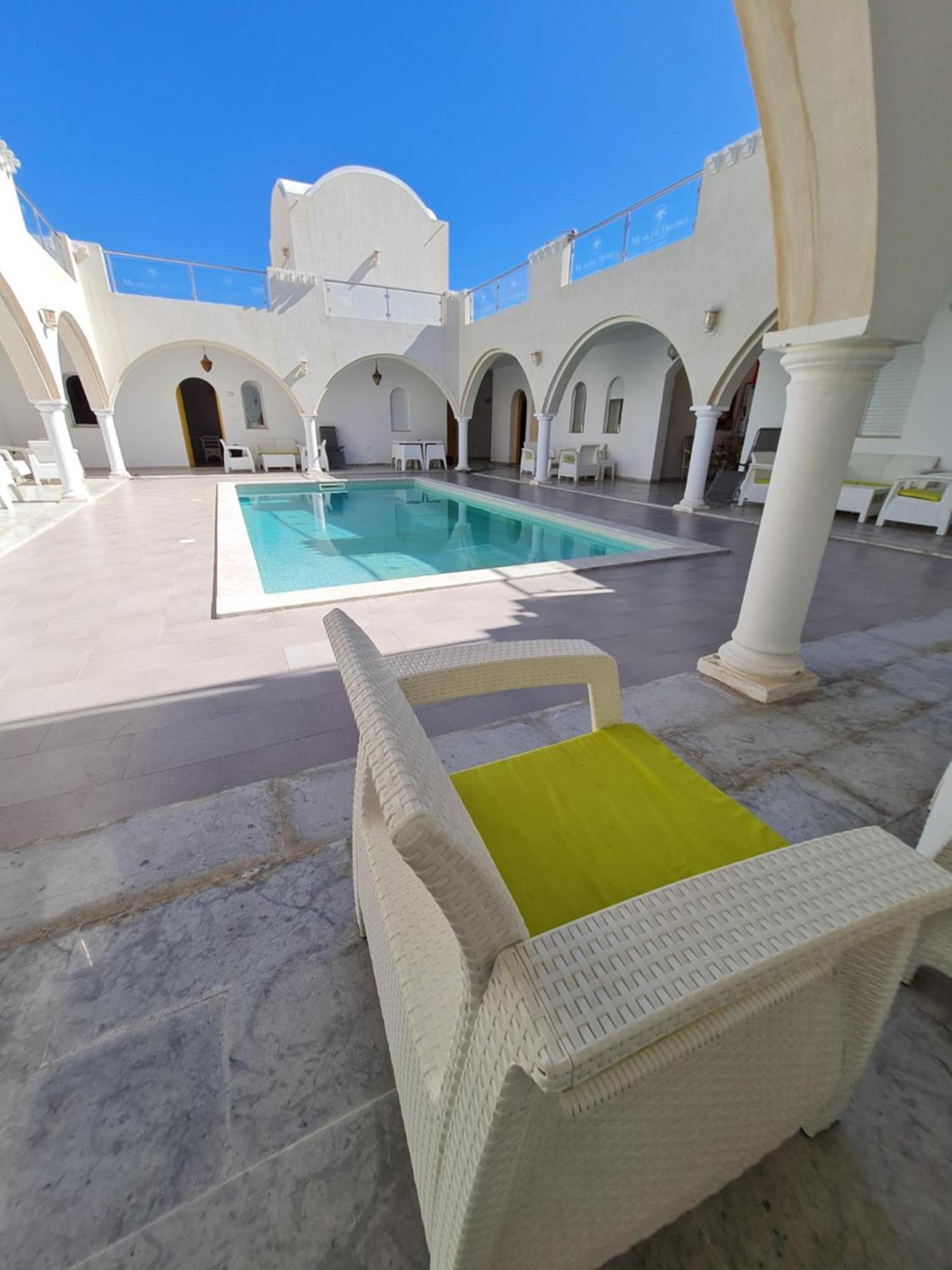 Musk De Djerba Suite Aziz Avec Piscine Temlale Εξωτερικό φωτογραφία